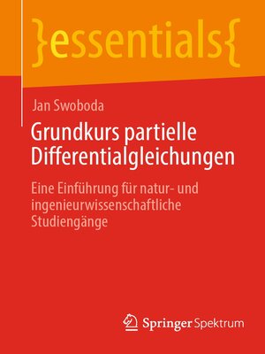 cover image of Grundkurs partielle Differentialgleichungen